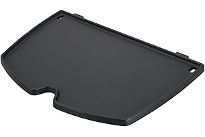 通用 Vnierxful plaque de plancha pour Weber gasgrill Q100 q1200 q1400 q1400, plancha pour Weber Q1000 Serie Q120 Q1200
