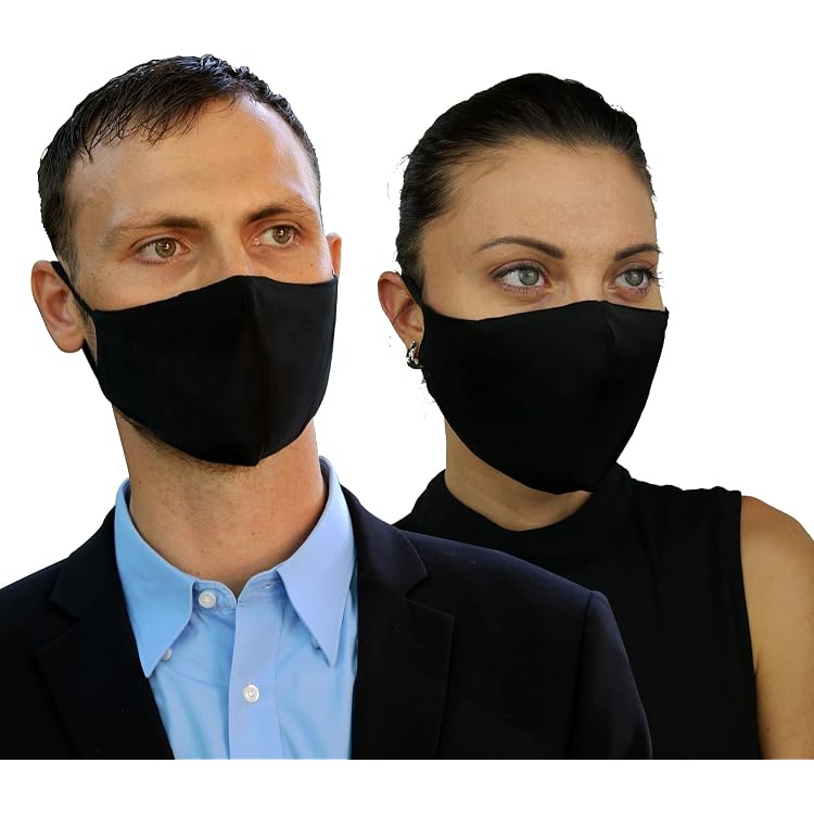 Lot De 10 Masques Lavables Multicolores - Filtre Intégré, Adjustables | Protection Réutilisable Adulte