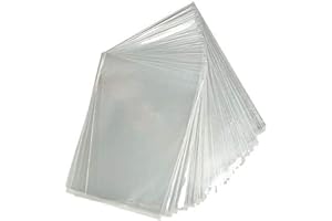 ACRYLS UK A3 Cello Bags - Crystal Clear & Good Thickness - for A3 Artwork/Photos (420MM x 306MM) - Makes Your Work Feel Pricey - 30mm Seal - 40Micron - Super Strong Seams