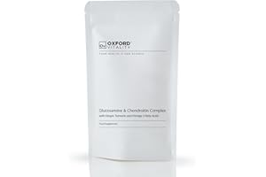 OV OXFORD VITALITY Glucosamine & Chondroitin Complex with Ginger, Turmeric and Omega-3 Fatty Acids | Oxford Vitality (120)
