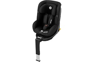 Maxi-Cosi Mica 360 S Comfort, Breathable Fabrics, 360 Car Seat, 0-4 Years (40-105cm), FlexiSpin Rotation, 5 Recline Positions, G-Cell Protection, Easy-in Harness Hooks, Authentic Black