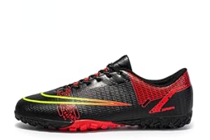 IFIKK Chaussures de Football Crampons Homme Professionnel Spike Chaussure de Foot Adulte Enfant Antidérapant Entraîneurs de Football Chaussures pour Adolescents Football Boots