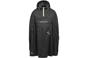 Trespass Qikpac Adults Packaway Poncho Adult Waterproof Windproof Rain Cover