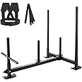 VEVOR Weight Training Pull Sled, Fitness Strength Speed Training Sled, Steel Power Sled Workout Equipment for Athletic Exercise and Speed Improvement