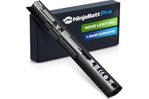 NinjaBatt Pro Akku für HP VI04 756743-001 V104 756478-851 ProBook 450 G2 455 G2 440 G2 Pavilion 17-F105NG 17-F025NG 756745-001 Envy 15-K010NG 15-K075NZ, Samsung Zellens [4 Zellens/2600mAh/38Wh]