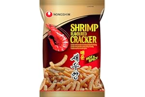 NONGSHIM Nong Shim Cracker Con Sabor A Gambas, Picante 75 g