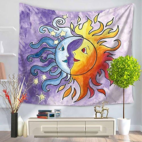 Tapestry CHENGYI Wall Hanging Ancient Egypt Creative Painted Pattern Beach Sit Blanket Living Room Home Decor (Size : 150*200cm)