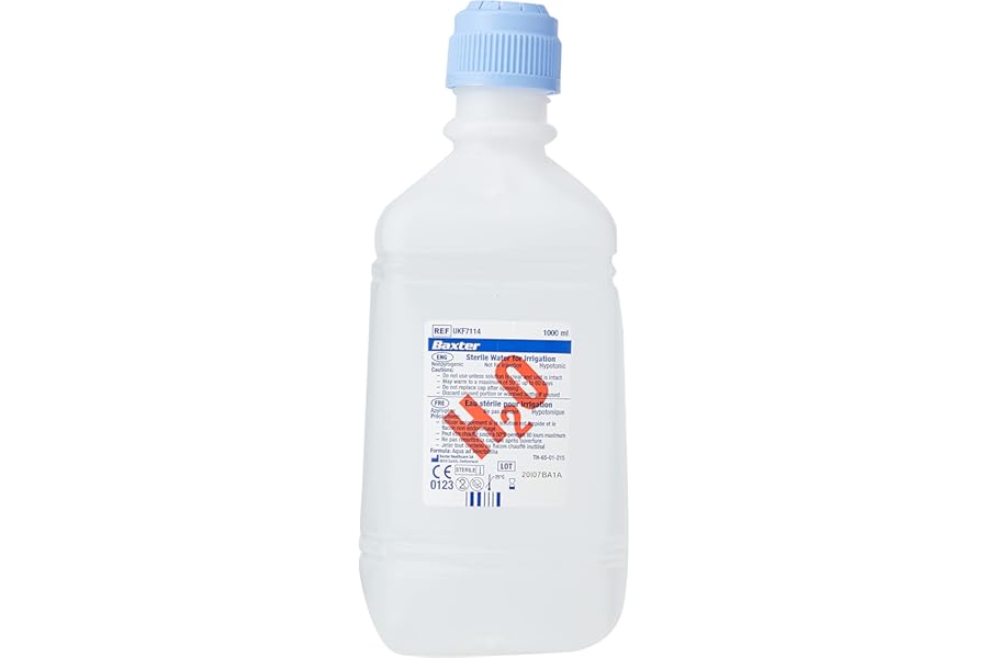 Baxter UKF7114 Single Sterile Water, 1 Litre