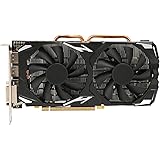 Carte Graphique RX 580, RX580 8 Go GDDR5 256 Bits, Double Ventilateurs de Refroidissement, avec Trois DP, une Interface Multi