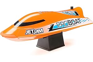 HORIZON HOBBY Jet Jam V2 12" Self-Righting Pool Racer Brushed RTR, Orange