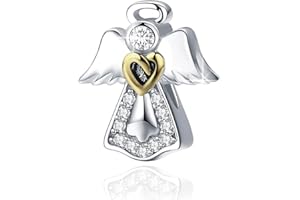 BIZK Damen Urlaub Charm Anhänger für Armband 925 Sterling Silber Charm Bead Pendant für Europäische Armbänder und Halsketten