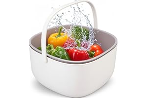 ZJCHAO Lavadora Profesional para Frutas y Verduras, Purificador de Alimentos con Limpieza 360° para Utensilios de Cocina, Elimina Residuos y Contaminantes