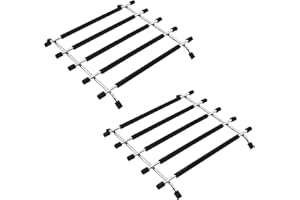 SUSHI KONG Kitchen Stainless Steel Trivet Stand With Anti Slip Base Heat Resistant Kitchen Worktop Stand Worktop Protector For Hot Pans Heatproof Kitchen Accessories(2 Pack)