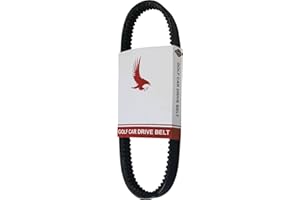 Red Hawk BLT-0007 Drive Belt Compatible with/Replacement for E-Z-GO TXT/MED, 4-Cycle, Gas 1996-2008 with Fuji Robin Engine 72024G01, 72025G01, 72054G01 38 1/8" ID, 41 7/8" OD