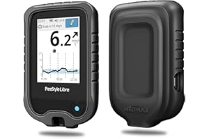 MEDMAX Silicone Étui pour Freestyle Libre 3/ Libre 2 / Libre Reader, Léger Coque Anti-dérapante Housse de Protection Compatible avec Freestyle Libre 3/ Libre 2/ Libre, Noir