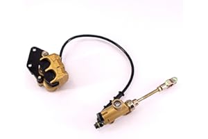 WINWEY Chinese Dirt Pit Bike Rear Brake Master Cylinder & Caliper, 50cc 110cc 125cc