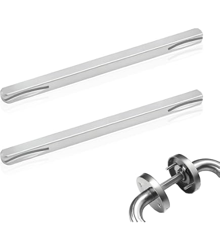 Perno Quadrato Per Maniglie Porte 8x120 Mm – Barra In Acciaio Zincato Con 6 Viti M6 E Chiave A Brugola, Per Porte Interne/Estere E Cancelli, Resistente A Umidità E Ruggine
