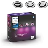 Philips Hue Centura Akıllı 3'l&uuml; G&ouml;mme Spot 3x4.2W (Al&uuml;minyum) - 25.000 Saat Ampul Kullanım &Ouml;mr&uuml;