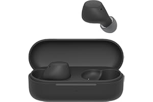 Sony WFC510 | Cuffie True Wireless - Piccole e leggere, Connessione Bluetooth Multipoint, Ambient Sound, Classificazione IPX4, Spotify Tap, Ricarica Rapida, Batteria da 22 ore, iOS e Android-Nero