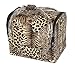 7 Colours PU Leather Beauty Case Cosmetic Makeup Box Vanity Therapist Nail Art (Leopard)