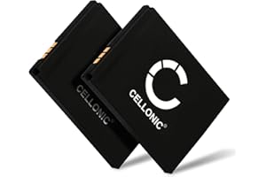 CELLONIC 2X Batería Repuesto para AVM Fritz Fon 2000, 2446, C4, C5, M2, MT-F Accu 312BAT006, BAK130506 750mAh, Pila Sustitución Teléfono Inalámbrico Battery