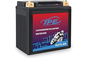 MOUDENSKAY Batería de litio para motocicleta 12V con BMS, 3 Ah 315CCA YTX7L-BS LiFePO4 batería de arranque del motor para motocicletas, ATV, UTV,moto de nieve y más