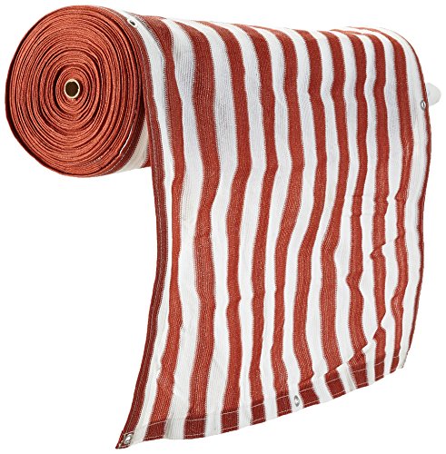 TNC umspannungen Balcones, Lavable, Rollo Ware, 90 cm x 25 m, Teracotta/Blanco