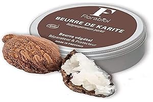 Florabiol - Beurre de Karité BIO - Visage, Corps, Cheveux - Hydratant, nourrissant, protecteur - Karité - Certifié BIO par Ecocert - 100 ml