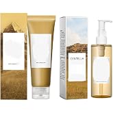 2 Pieces Centella Skincare, Centella Cleansing Oil+Facial Cleanser, Centella Cleanser ceite Korean Facial Cleanser, Suitable