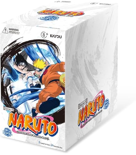 Kayou - Naruto - Heaven Scroll - Booster 8 Cards - Trading Cards