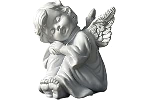 TOKISO Décoratif Ange Statues et Figurines Résine Ange Ailes Statue Sculpture Jardin Statue Figurine, Cadeau Commémoratif