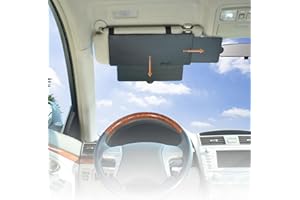 WANPOOL Auto Visier Anti-Blend Sonnenblenden Verlängerung für den Fahrer oden Beifahrer auf den Vorderen Sitzen - 1 Stück