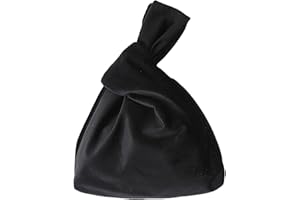 Anopo Small Velvet Wristlet Purse for Women Elegant Clutch Evening Bag Wrist Bag Sleeve-Knot-Pouch
