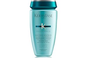 ‎KÉRASTASE Kérastase Résistance Bain Force Architecte, Regenerierendes Shampoo bei strapaziertem, geschädigtem Haar, Tiefenwirksam nährende Haarpflege für kräftigeres, stärkeres Haar
