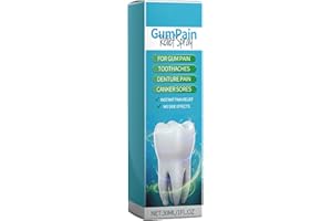 GNAUMORE Sprays Réparation des Gencives,Dents Gomme Douleur Spray,Spray de Soulagement de la Douleur Dentaire,Spray Oral Portable Mal de Dents,Spray de Soins Bucco-dentaires à Base de Plantes,30ml