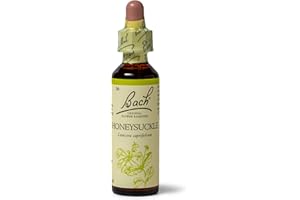 BACH FLOWER REMEDIES Bach Original Flower Remedies (Honeysuckle) Live The Day, Embrace The Now, Emotional Wellness, Natural Flower Essence, 20ml