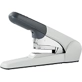 Leitz ekstra g&uuml;&ccedil;l&uuml; d&uuml;z zımba, 60 yaprak kağıt i&ccedil;in, Zımba teli, ergonomik tasarım, g&uuml;m&uuml;ş, 55520084