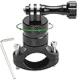 NEOHOOK Bike Mount 360 Degrees Rotary Aluminum Bicycle Handlebar Mount Compatible with Gopro Hero 9 Black/Hero 8/7/6/5/AKASO/DJI Osmo Action/SJCAM/YI and More Action Cameras.