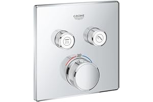 Grohe Smartcontrol Bateria Podtynkowa, Chromowany, 158 mm x 158 mm