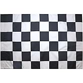 Az Flag - Drapeau Damier Vert Et Blanc - 150X90 Cm - Drapeau