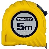 Stanley 1-30-497 Şerit Metre, 5mx19mm, Sarı/Siyah