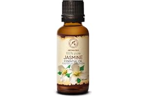 ‎AROMATIKA TRUST THE POWER OF NATURE Jasminöl 30ml - Jasminum Officinale - Naturreines Ätherisches Jasmine Öl für Schönheit - Aromatherapie - Duftlampe - Diffuser - Sauna - Raumduft - Körperpflege