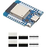 ESP8266 Mini Development Board, ESP8266 ESP-12 Module 4MByte WiFi WiFi Development Board, CH340G, with Type-C USB Port, Compa