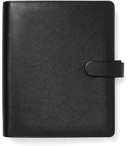 Filofax Norfolk A5 Filofax Norfolk - Organizador (tamaño A5), Color Gris Norfolk A5 Leather Organizer
