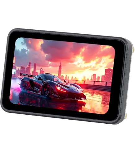 Waveshare Scheda Di Sviluppo RP2350 Con Display AMOLED 1.43'' 466x466 | Sensore 6 Assi E RTC | SPI, Touch Capacitivo