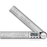 400mm Digital Goniometer Angle Gauge, Angle Protractor, Angle Finder, Angle Ruler for Carpentry, Construction and Repair (Sta