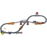 Thomas &amp; Friends Fisher-Price 3-in-1 Package Collection Train Set | Includes 3 Track Tracks, Battery Powered Thomas Locomotiv
