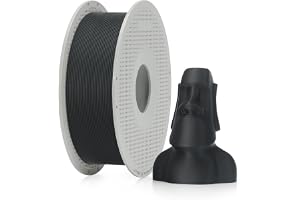 Bambu Lab Matte PLA 3D Printer Filament, Smooth Matte Finish, PLA 3D Printing Filament, No Warping & Tangling, AMS-Compatible 3D Print Material with Reusable Spool, 1.75mm 1kg Charcoal