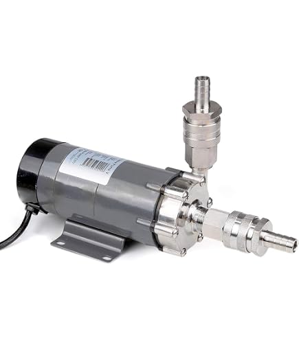 VEVOR Pompa Per Birra In Acciaio Inox – Pompa Magnetica Per Trasferimento Liquidi Ad Alta Temperatura