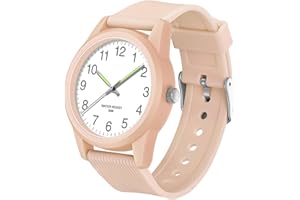 TENOCK OROLOGI PER BAMBINI PER RAGAZZI RAGAZZE L'APPRENDIMENTO DEL TEMPO 50M IMPERMEABILE OROLOGIO PER BAMBINI FACILE DA LEGGERE PER ETÀ 4-12 BAMBINI GRANDI REGALI DI COMPLEANNO